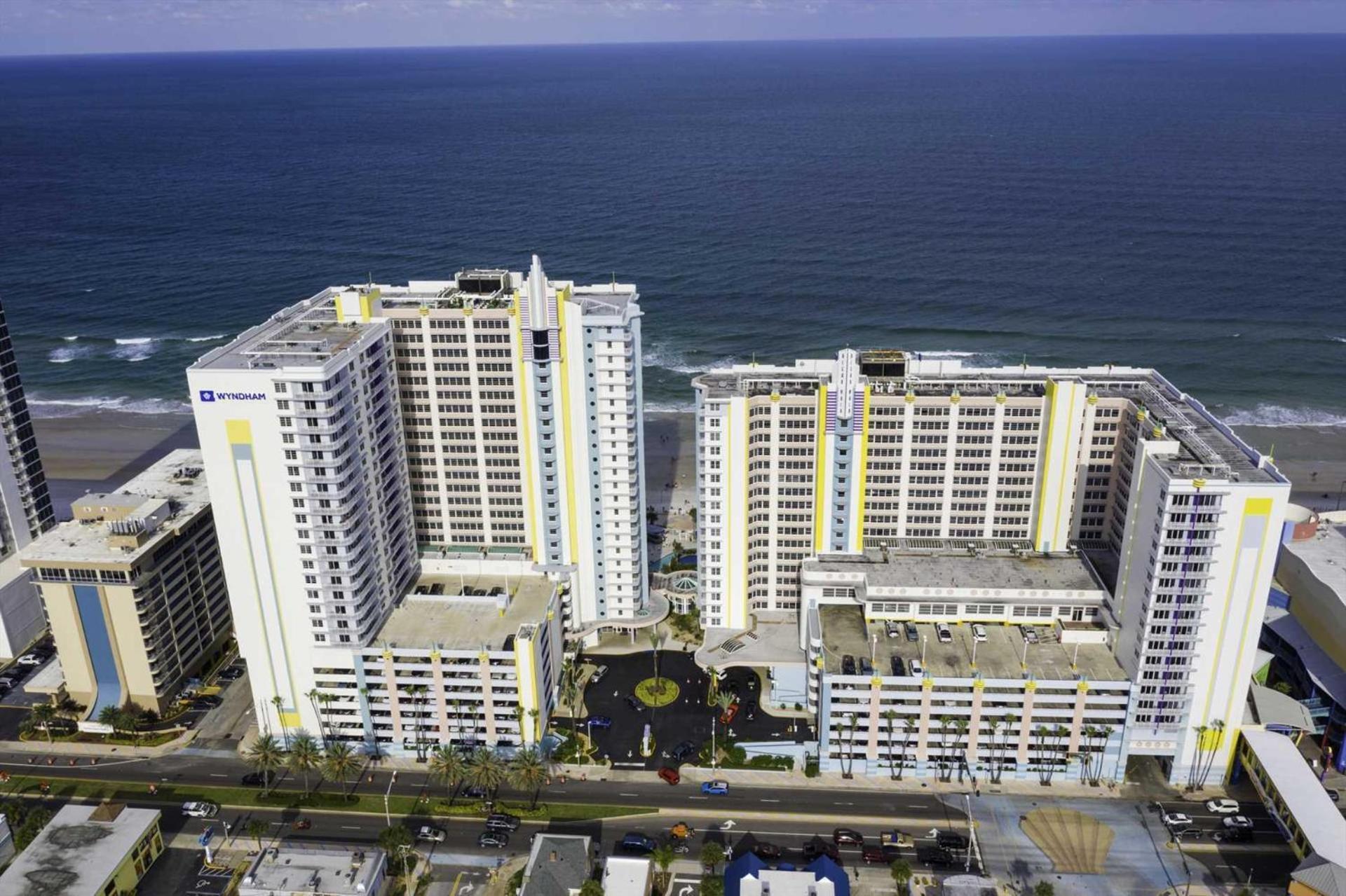 Luxury 6Th Floor 1 Bedroom Condo Direct Oceanfront Wyndham Ocean Walk Resort Daytona Beach | 610 ภายนอก รูปภาพ